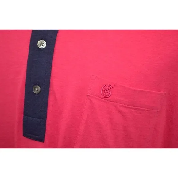 GREYSON‎ Men's Spirit Short Sleeve Polo Shirt SIZE XL Bittersweet Pink NWT